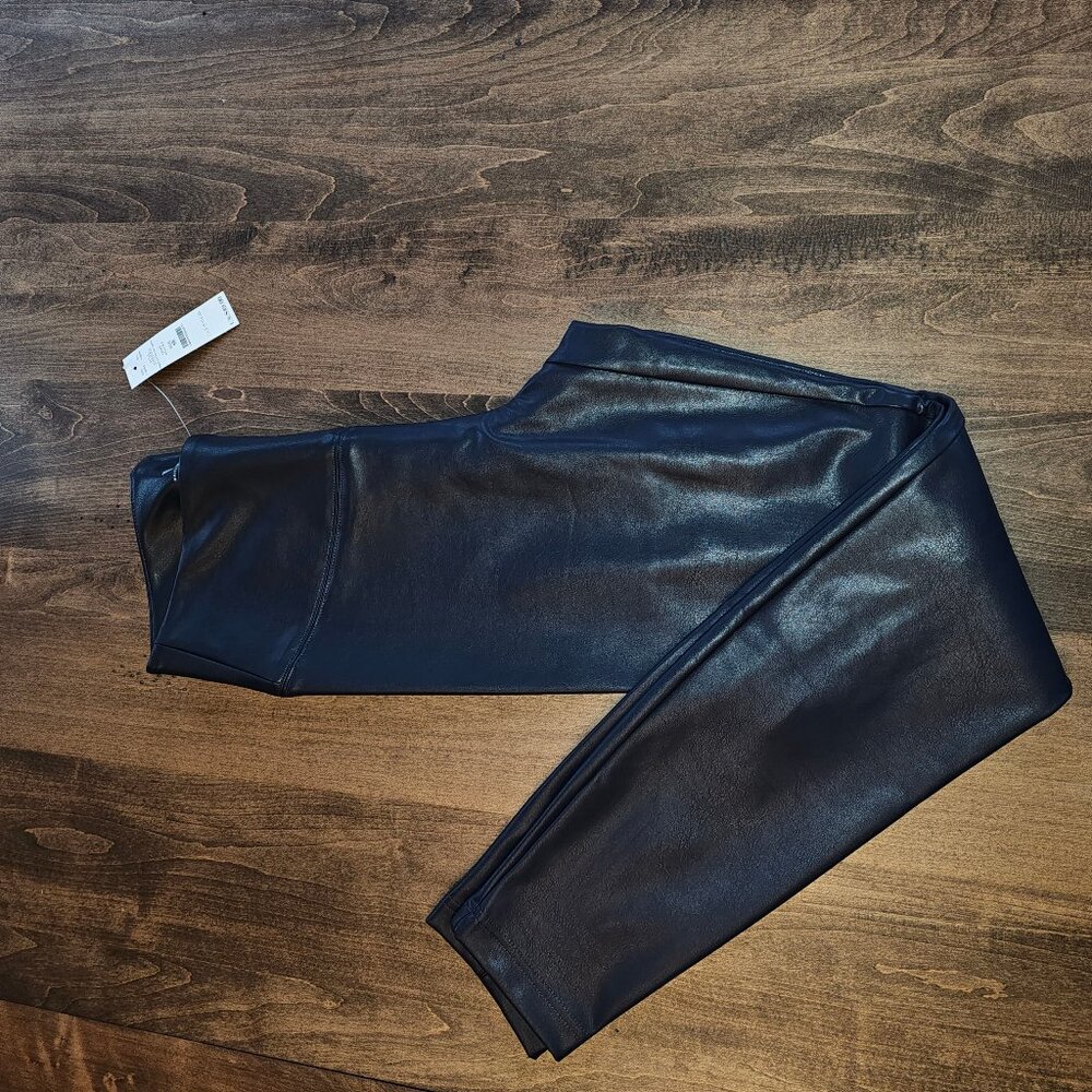WHBM Faux Leather Leggings